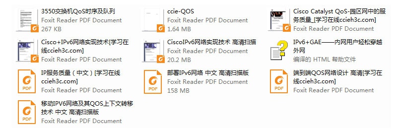 【必看Book】CCIE必看书籍之四：IPV6与QOS（10本）