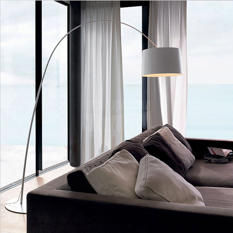 Living Room Modern Minimalist Italian Hotel Showroom Villa Creative Stylish Floor Lamp Seedling Fishing Floor Lamp