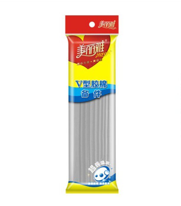 Meiliya mop head Meiliya mop accessories Rubber cotton mop head V-type mop spare parts 4