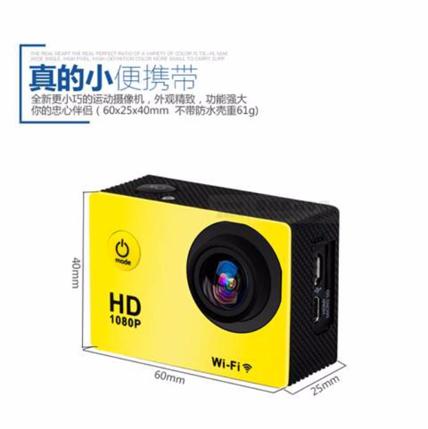 HD chống nước thể thao kỹ thuật số máy ảnh mini wifi du lịch lặn camera dưới nước video DV