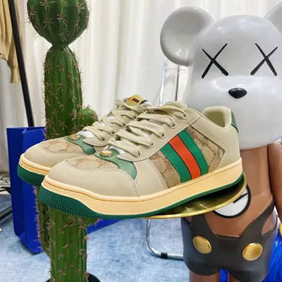 Vintage Distressed Sneakers for Men and Women, 2026 Spring/Summer New Genuine Leather Casual Sneakers, Trendy Couple's Dirty Shoes