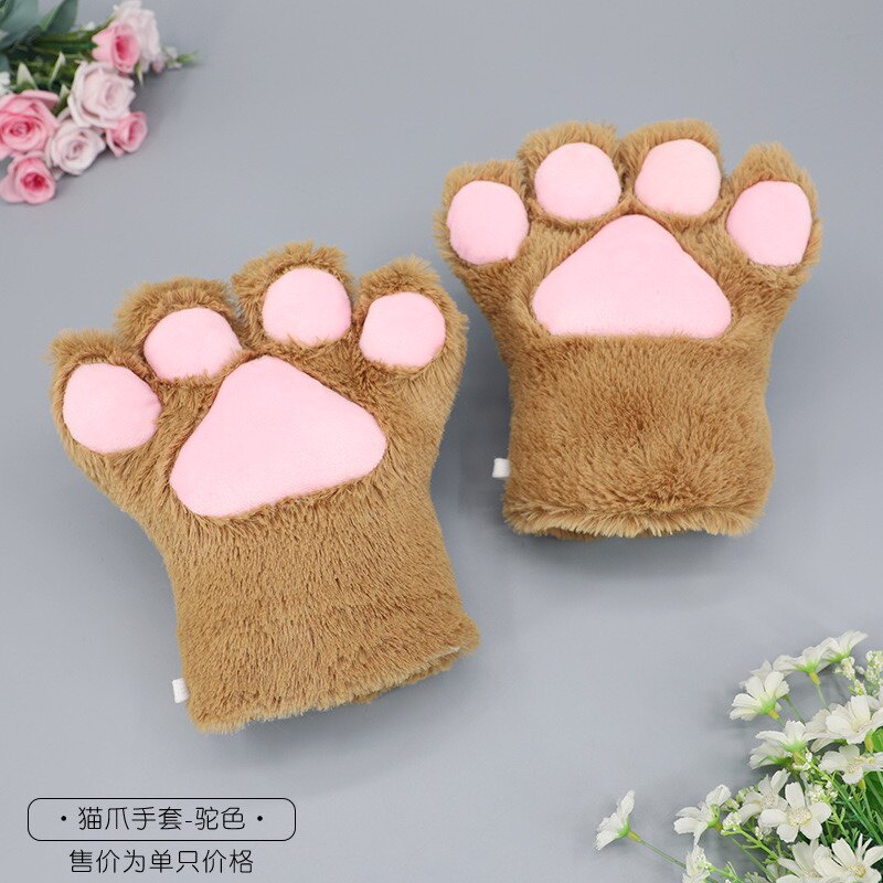 furry福瑞/兽装 二次元漫展可爱猫爪兽装手套肉垫发声cosplay兽爪成品fursuit爪子