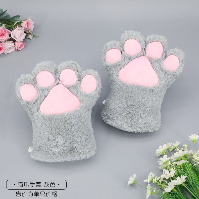 furry福瑞/兽装 二次元漫展可爱猫爪兽装手套肉垫发声cosplay兽爪成品fursuit爪子
