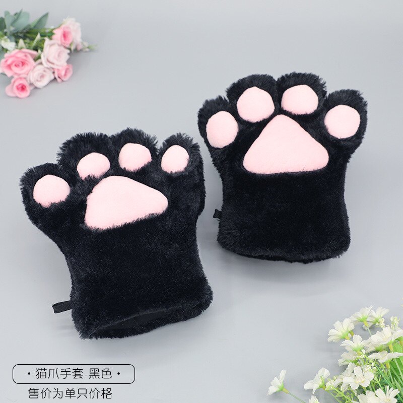 furry福瑞/兽装 二次元漫展可爱猫爪兽装手套肉垫发声cosplay兽爪成品fursuit爪子