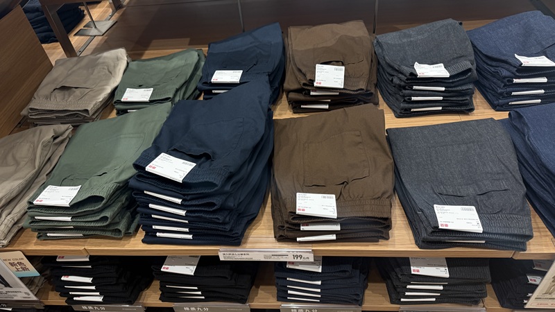 Uniqlo Men's Cotton Comfortable Cropped Pants 486467 486468 482259 484784 482258