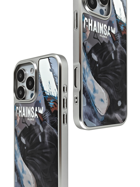 Chainsaw Man Denji Full Moon Anime iPhone Case