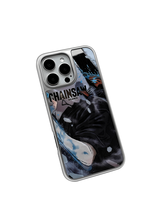 Chainsaw Man Denji Full Moon Anime iPhone Case