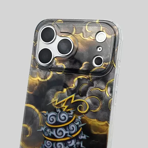 Stormy Sky Lightning Anime iPhone Case for iPhone 17, 16, 15, 14 and 13