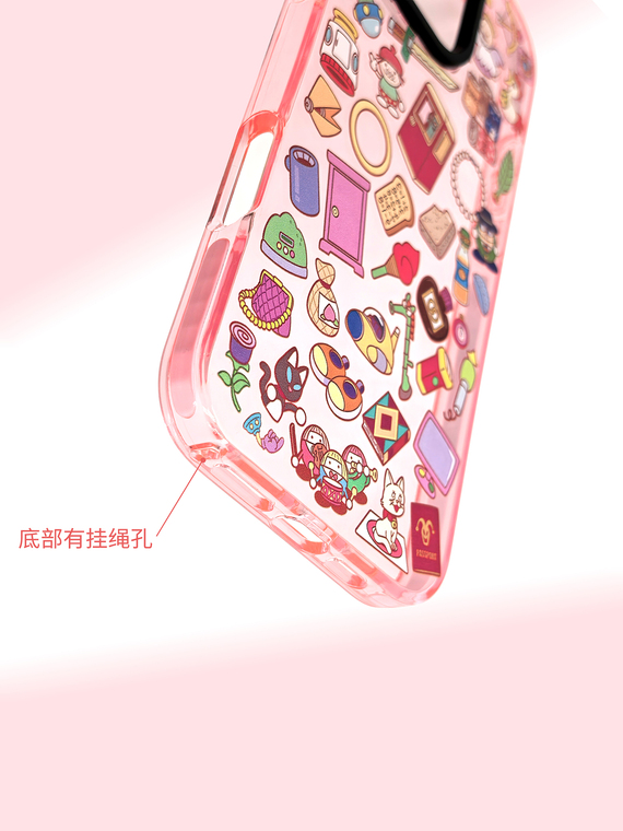 Cartoon Illustration 17/16 Pro Max For Girls iPhone Case