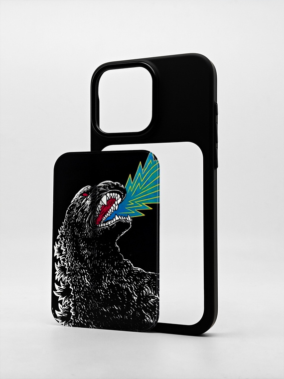 Godzilla Atomic Breath Kaiju iPhone Case for iPhone 17, 16, 15, 14 and 13 - view 3