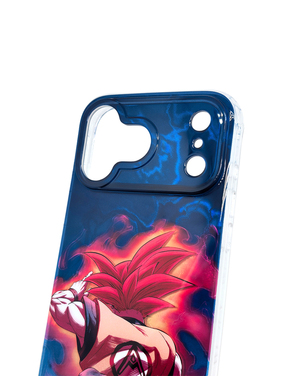 Goku Super Saiyan Fiery Aura Phone Case iPhone Anime Cartoon iPhone Case for iPhone 17, 16, 15, 14 and 13 - view 4