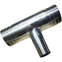 304 stainless steel reducing tee pagoda joint water pipe hose reducing tee joint T-shaped tee skin water nozzle