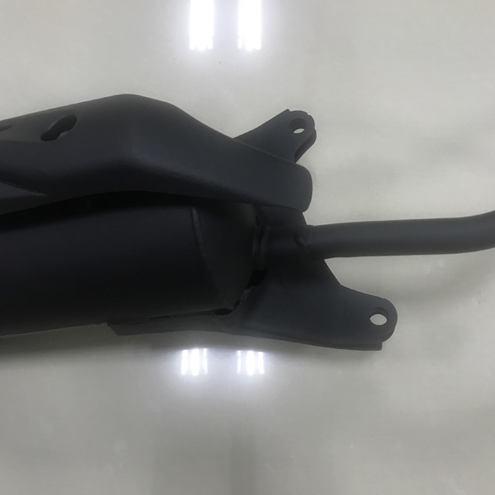 Sundiro Honda E bóng E màu pipe Ống xả tay ga công chúa tuyết trắng SDH125T-26 - Ống xả xe máy pô xe winner