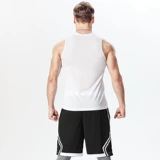 Мужская летняя майка, дорожная быстросохнущая футболка без рукавов для спортзала, 3 предмета, в обтяжку, для бега