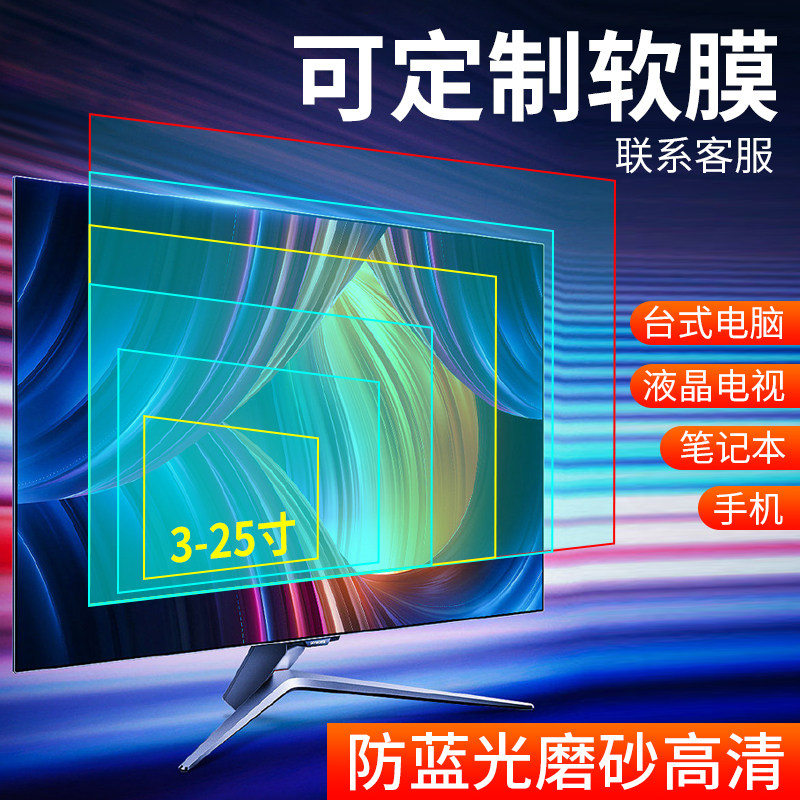 Personalized computer screen protector, anti-reflective and anti ...