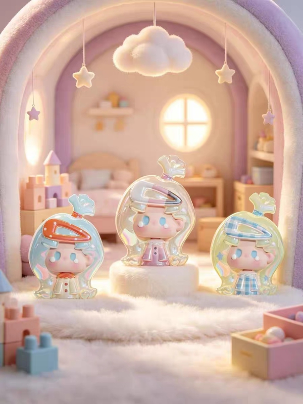 In-Stock Genuine Nunu Small Hairpin Series Cute Blind Bag Blind Box Trendy Toy Figurine Gift