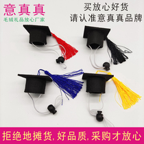 Elastic doctor cap lock clasp scholar hat dolphin hamster Golden Bear hat hedgehog Chinchilla pet headgear with bow