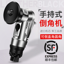 Pneumatic chamfering machine mini handheld small 45 degree high precision blade R angle C angle metal grinding edge deburring machine