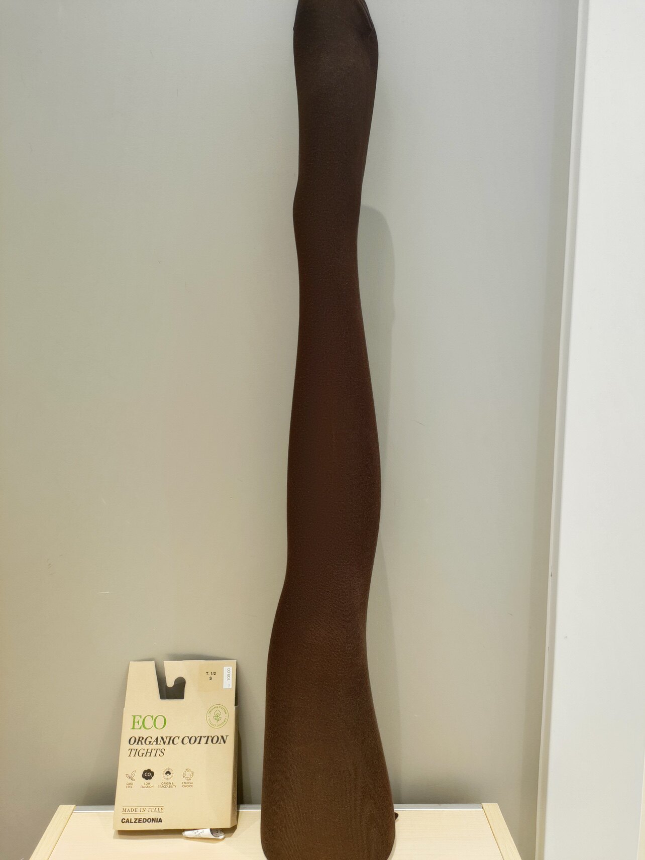 колготки / чулки дна calzedonia23新款女士裤袜 有机棉纯色舒适柔软针织裤袜