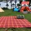Coleman moisture proof mat Picnic mat Flannel mat Park tent mat Four corners can be fixed windproof cloth