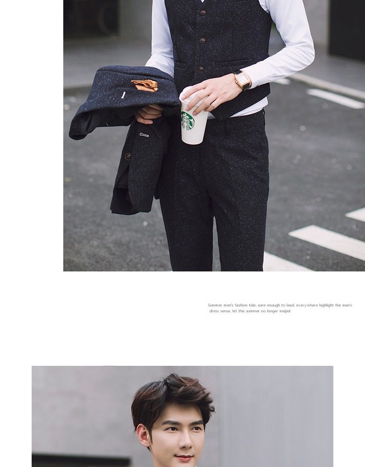 Costume homme en polyester pour automne - Ref 1556355 Image 29