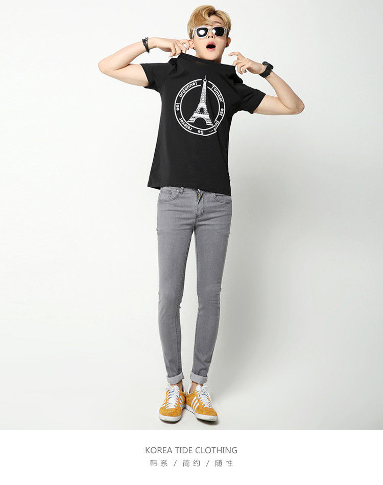 Jeans pour adolescent pieds Slim en CVC - Ref 1461280 Image 19