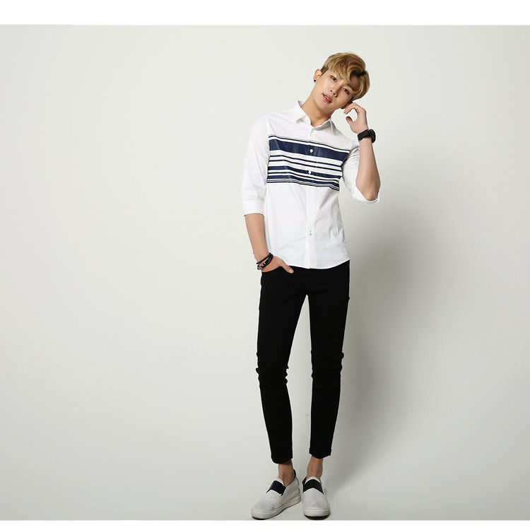 Jeans pour adolescent pieds Slim en CVC - Ref 1464123 Image 14