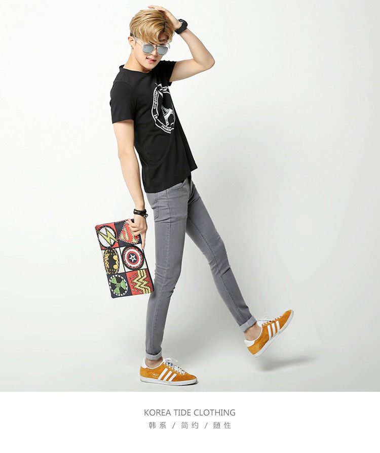 Jeans pour adolescent pieds Slim en CVC - Ref 1461280 Image 20