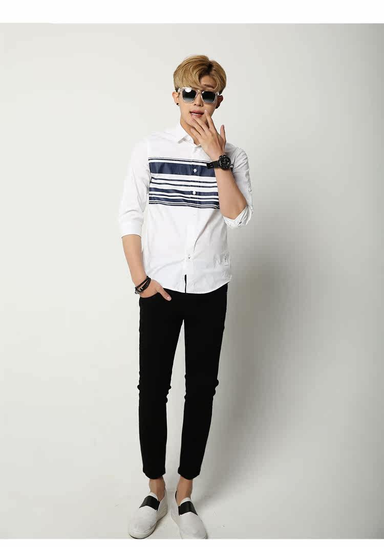 Jeans pour adolescent pieds Slim en CVC - Ref 1464123 Image 12