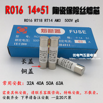 R016 14*51RT18 RT14 fuse core RO16 ceramic fuse full length cover