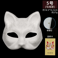 Кошачья линия № 5 крючков (карта образца)