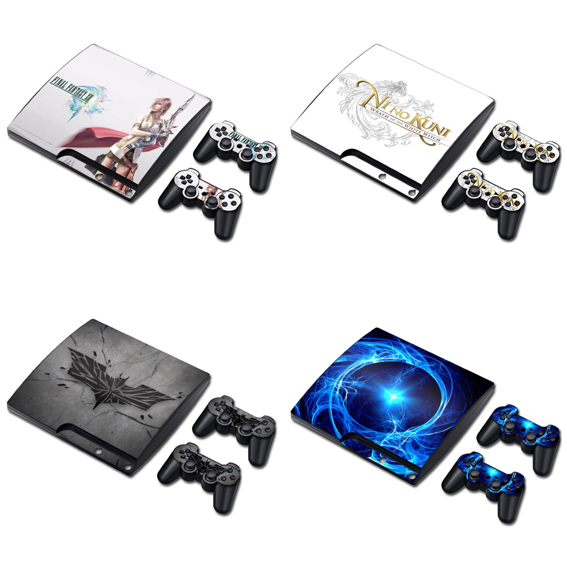 Sony PS3slim thin machine adhesive film ps3 slim sticker tide personality stickers customizable