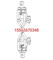 Screw-to-clamp stretch test clamp _ push-pull force gauge pair clamp stretch clamps _ self-lock stretch test tooling