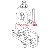 GB T 7122-1996 peeling test clamp _ adhesive 90 ° float roller method peeling test clamp