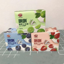 Standing Tasty Pep Juice VC Soft Candy Campus Cool Taste Milk Sugar Smiles And Squint Throat Lemon Watermelon Taste Candy 25g