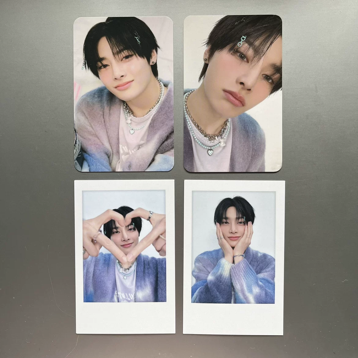 Набор фотокарт (Stray Kids) оригинальные маленькие фан-карты, разные участники, 12×8×2,1 см, 0,06 кг