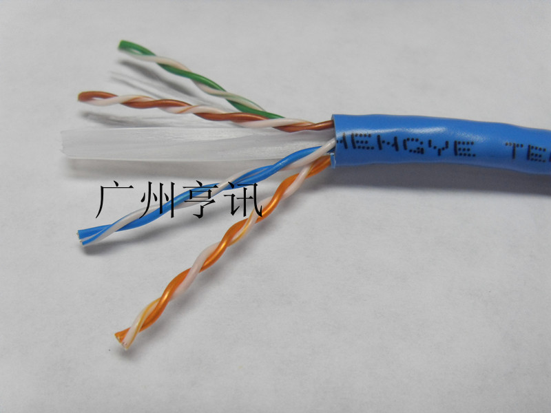Pure copper six types of network cable gigabit network cable copper core 0 57mm foot 300 meters