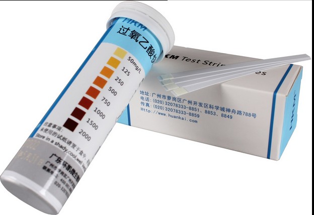 广东环凯 过氧乙酸快速检测试纸条（医院透析水质专用）