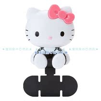 Japanese sanrio trigull kitty melody solid styling car with mobile phone holder for mobile phone holder