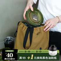 Workwear insulated lunch box bag portable office worker large capacity high-looking waterproof commuter handbag student lunch bag