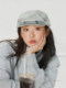 THE HOBOO Japanese original reverse beret women's spring and summer denim forward hat men's all-match newsboy hat