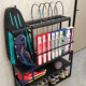 Multi-layer sports equipment storage rack badminton racket shoe storage cabinet home tennis racket punch-free storage rack