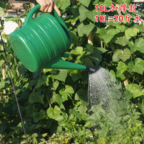 10-liter sprinkling kettle watering pot watering pot watering pot convenient home flower gardening tools watering pot vegetable drinker