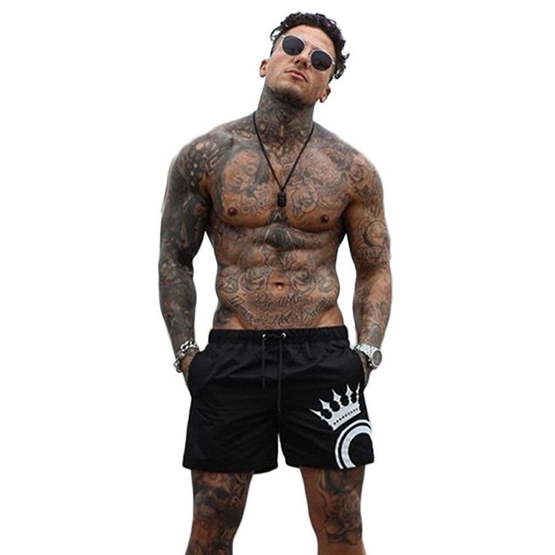 Mùa hè mới cho nam thể thao nhanh khô quần bình thường - Quần bãi biển 	quần đi biển gia đình