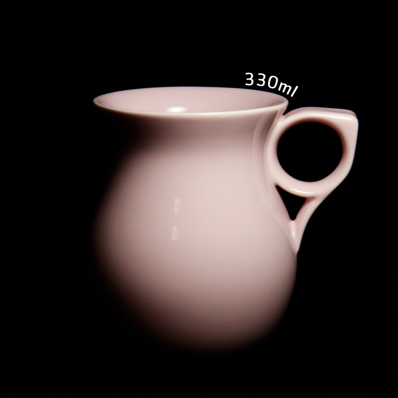 330ml Fragrant Cup in Pink, Paired with Shanwen/Dragon Scale/Dragon Silk, Qingting Fragrance Cup, Exclusive Cup, Coffee Cup