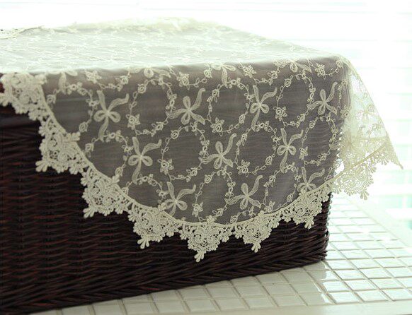 South Korea Import Lace Table Cloth Round Table Flag Dining Table Cushion Decoration Cushion Home Swing Accessories PHOTO photo-frame 