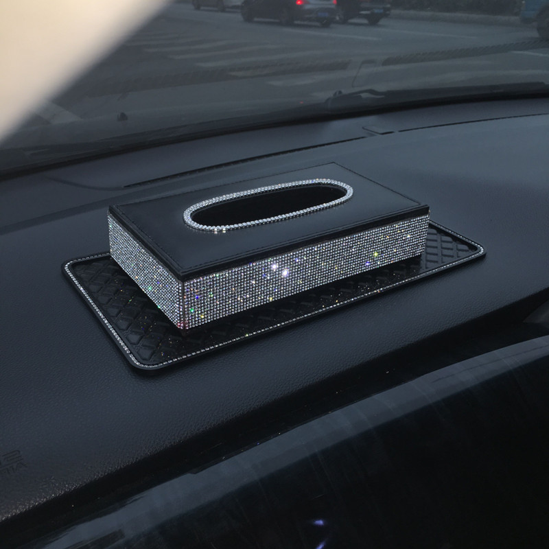 Car paper towels box seat style car interior car towels box suction paper box for car polenta pieces stylish stick drills-Taobao