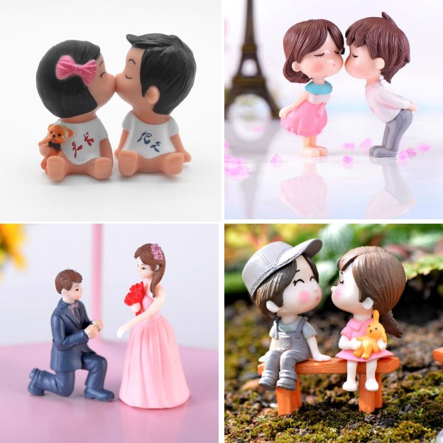 Kiss Lovers Cake Swing Courseware Wedding Cake Wedding Cake Dessert Terrace Decorate Flaminto Send Girlfriend Gift