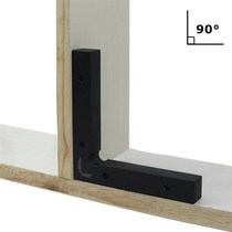 Aluminum alloy right angle positioning L block woodworking puzzle fixture fixture straight angle clamp 90° right angle clamp