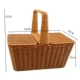 Прямоугольная маленькая корзина, 39×26×18см